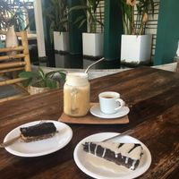 Good raw cakes at Karma Kafe in Koh Phangan