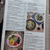 Menu at Juice Queen in Koh Samui