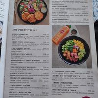 Menu at Juice Queen in Koh Samui