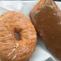 Maple & glazed at Casual Friday Donuts in Spokane
