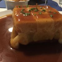 Vegan Francesinha. AMAZING at Lupin Restaurante Vegetariano in Porto