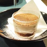 Vegan tiramisù, yummy at Lupin Restaurante Vegetariano in Porto