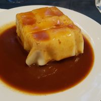 Francesinha at Lupin Restaurante Vegetariano in Porto