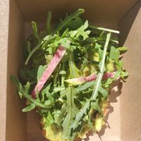 Avocado Toast at Vela Juice Bar in Plymouth