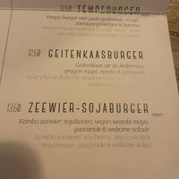 Vega/vegan burgers   at Burgerlijk in Maastricht