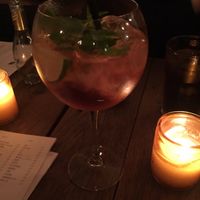 Burgerlijk's own gin at Burgerlijk in Maastricht