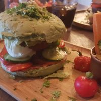 Wakame burger at Burgerlijk in Maastricht