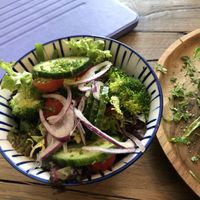 Nice small Salad at Burgerlijk in Maastricht