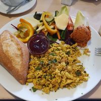 The vegan breakfast at Hofcafe in Bamberg
