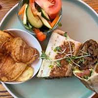 Veganer Burrito   at Hofcafe in Bamberg