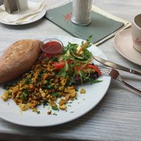 Vegan Breakfast at Hofcafe in Bamberg