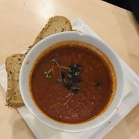 Tomatensuppe at Hofcafe in Bamberg