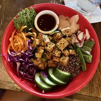 Vegan Poke Salad   at Cafe Verde in New Smyrna Beach