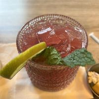 BlackBerry Agra Fresca  at Cafe Verde in New Smyrna Beach
