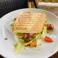 Tofu sandwich  at Cafe Verde in New Smyrna Beach