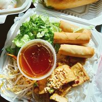 Lemongrass noodle salad at All Chay in Salt Lake City