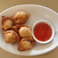 experimental wontons!  they were great.  at All Chay in Salt Lake City