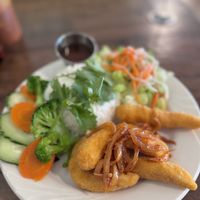 Ocean love (vegan shrimp)  at All Chay in Salt Lake City