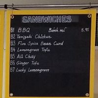 Current Menu 4/5 at All Chay in Salt Lake City