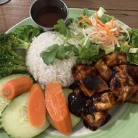 Ginger tofu  at All Chay in Salt Lake City