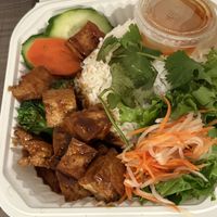 Ginger tofu  at All Chay in Salt Lake City