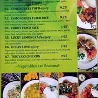 Menu [April 2019] (5/6) at All Chay in Salt Lake City