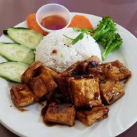 Ginger Tofu at All Chay in Salt Lake City