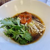 Clear shoyu ramen  at Vegan Ramen Shop - Finlandzka in Warsaw