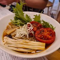Clear Shoyu Ramen at Vegan Ramen Shop - Finlandzka in Warsaw