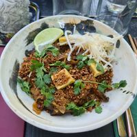 Pad thai at Vegan Ramen Shop - Finlandzka in Warsaw