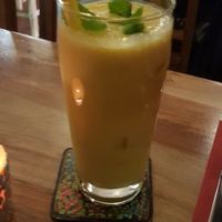 Mango Lassi at Zafran in Bamberg