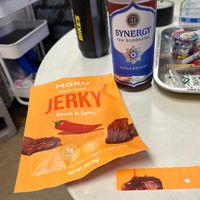 Jerky and kombucha  at Brooklyn's Natural in Brooklyn