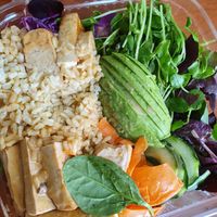 Bibimbap bowl at Nourish Cafe - Richmond District in San Francisco