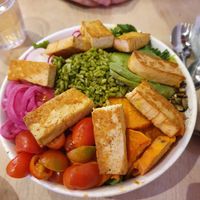 Mission bowl  at Nourish Cafe - Richmond District in San Francisco