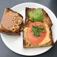 Toast Sampler  at Nourish Cafe - Richmond District in San Francisco