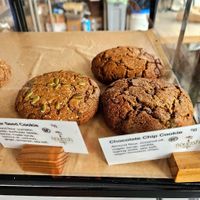 Super seed cookie, chocolate chip cookie at Nourish Cafe - Richmond District in San Francisco