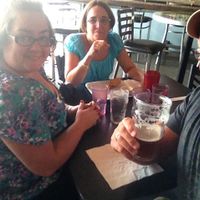 Happy visitors from Orlando, FL at Earth Friends Cafe in New Albany