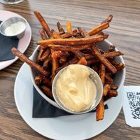Yam fries at Naked Cafe in Kelowna