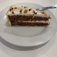 Carrot cake   at Naked Cafe in Kelowna