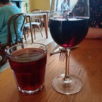 Red grape juice and Tempranillo 🍷 at The Waiting Room in Stockton-on-tees