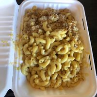 Baked Mac n cheese  at Allie's Vegan Pizzeria and Cafe in Spokane