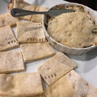 GF artichoke dip  at Allie's Vegan Pizzeria and Cafe in Spokane