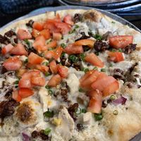 Chiken bacon ranch  at Allie's Vegan Pizzeria and Cafe in Spokane