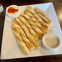 Savory twisters   at Allie's Vegan Pizzeria and Cafe in Spokane