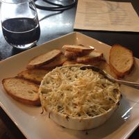 Spinach artichoke dip! at Allie's Vegan Pizzeria and Cafe in Spokane