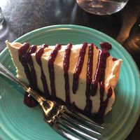 Cheesecake.   at Allie's Vegan Pizzeria and Cafe in Spokane