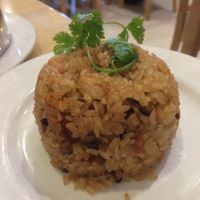 fried sticky rice at Happy Buddha in Flushing