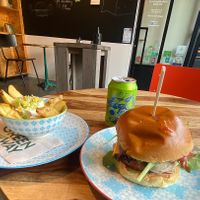 delicious burger at Greenway in Antwerpen