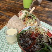 Kebab wrap 👌🏻  at Greenway in Antwerpen