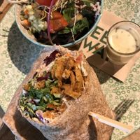 wrap with kebap  at Greenway in Antwerpen